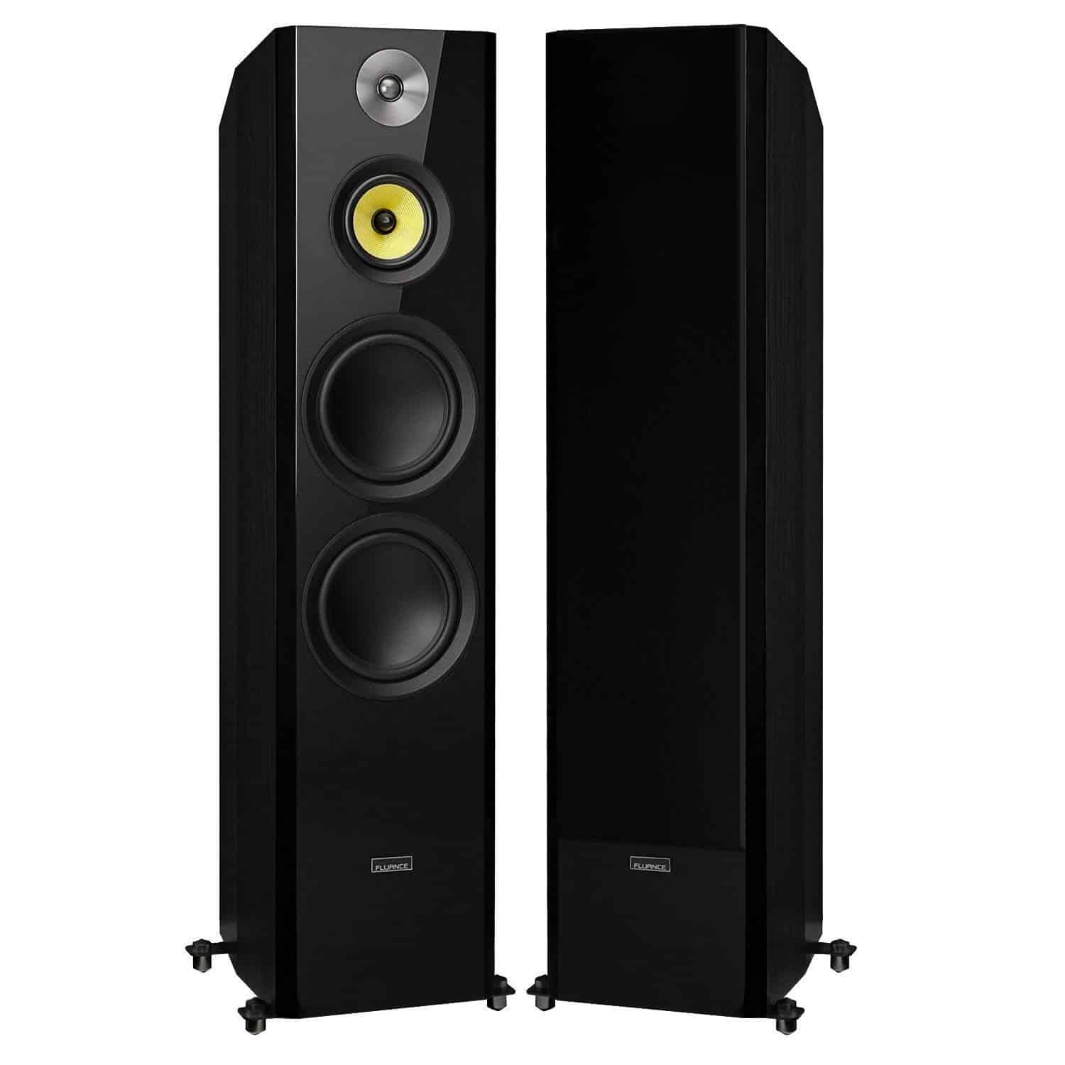 Fluance Hi-Fi Three-Way Floor-standing Tower Speakers