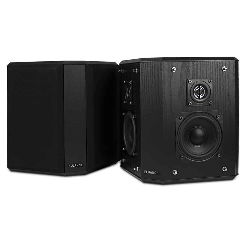 Fluance Home Theater Bipolar Surround Sound Speakers