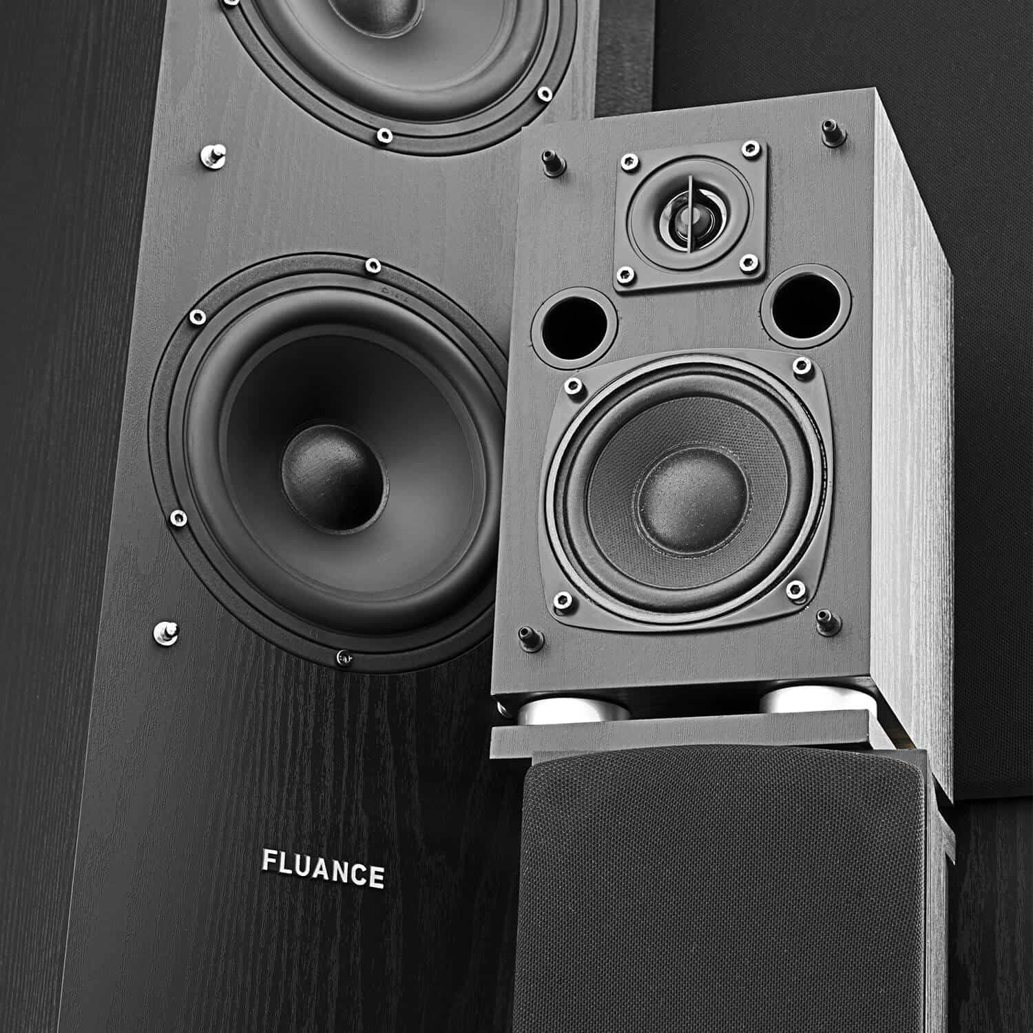 Fluance SXHTB-BK High Definition Surround Sound Home Theater