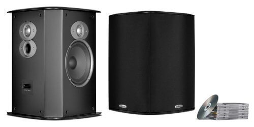 Polk Audio FXI A6 Surround Speakers (Pair, Black)