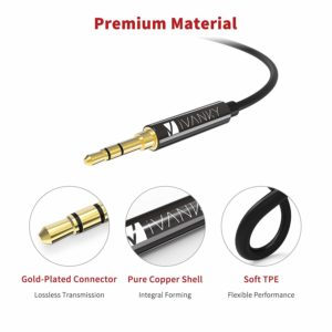 iVanky 3.5mm Auxiliary Audio Cable 