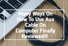 How To Use Aux Cable On Computer