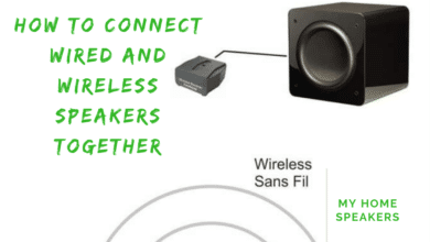 wired and wireless speakers together
