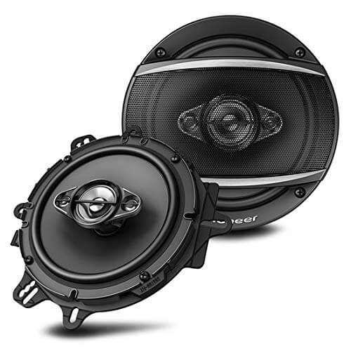 Pioneer TS-A1680F 350 Watt 4-Way Coaxial Car Speakers