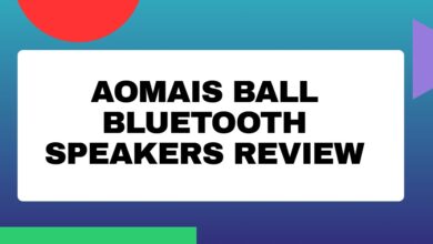 Aomais Ball Bluetooth Speakers Review