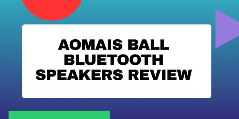 Most Reliable Aomais Ball Bluetooth Speakers To Buy Now