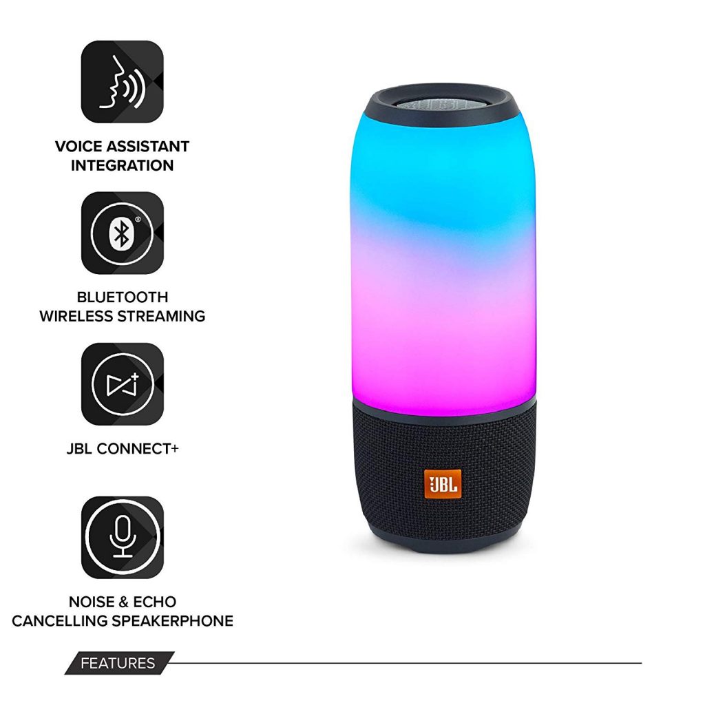 Waterproof JBL Pulse 3 Wireless Bluetooth Speaker 