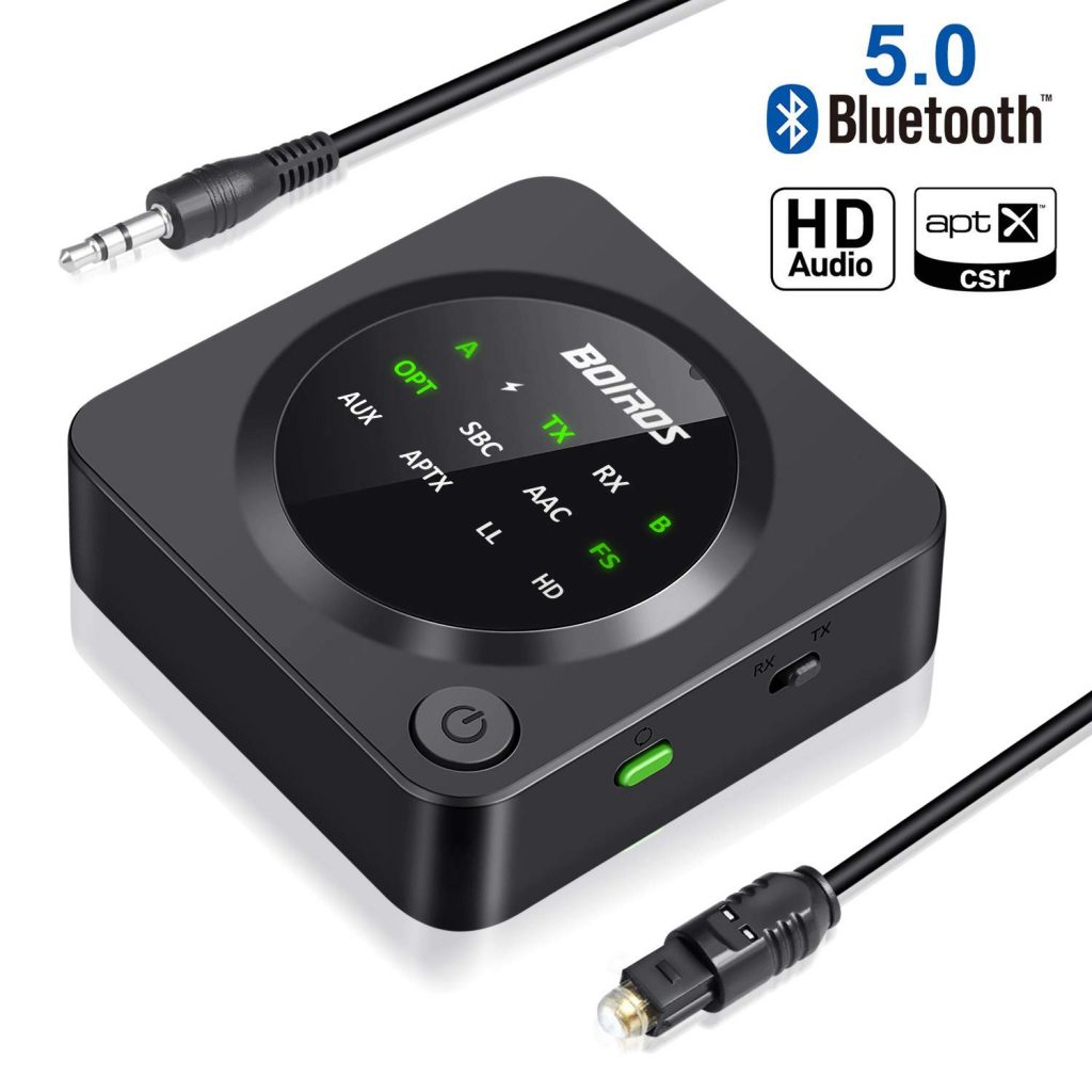 BOIROS  Bluetooth 5.0 Transmitter Receiver 