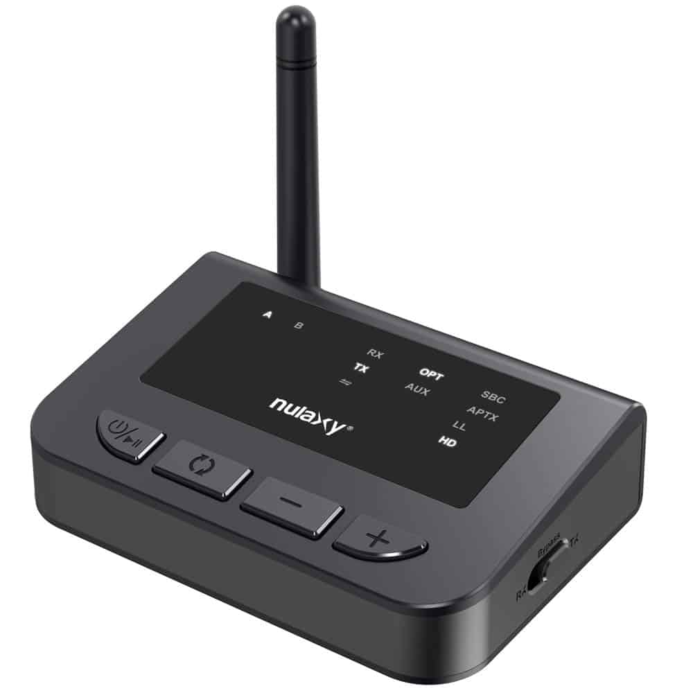 Nulaxy aptX HD Long Range Bluetooth Transmitter