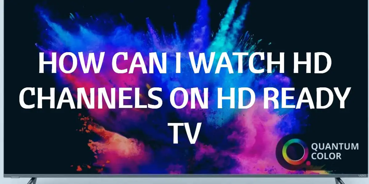 difference between hd and hd ready tv