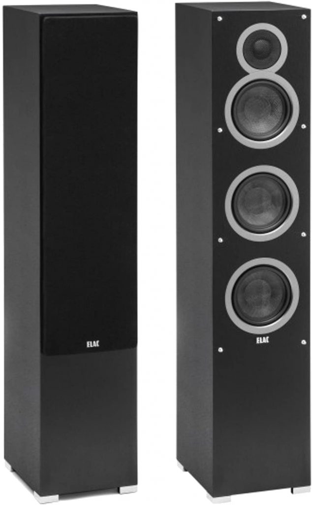 (1 Pair) ELAC - Debut F5 Tower Speakers