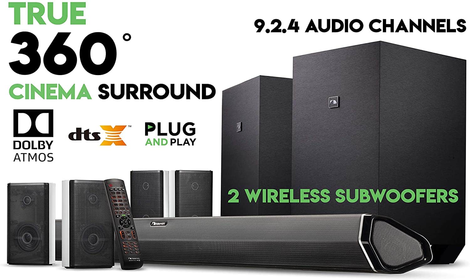 Best Wireless Surround Sound System Under $500 23 Best Wireless Surround Sound System | My Home Speakers