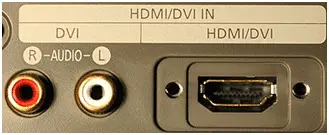 HDMI input