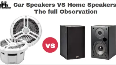 Car Speakers VS Home Speakers