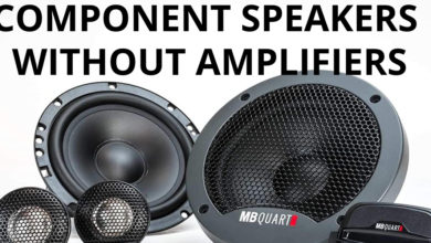 Component Speakers Without Amplifiers
