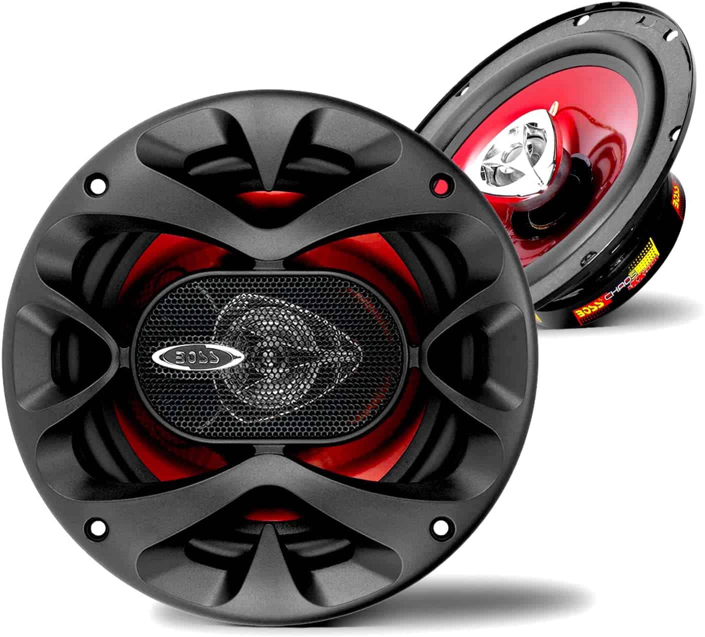 front and rear car speakers