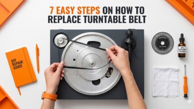 How To Replace Turntable Belt