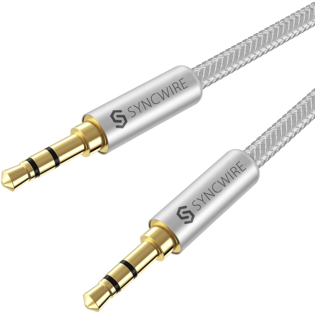 Syncwire 3.5mm Nylon Braided Aux Cable