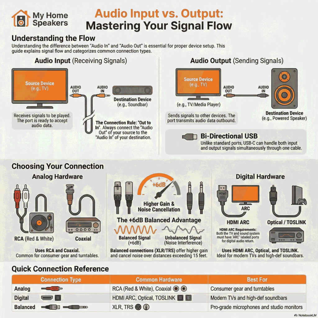What is Audio Input and Audio Output Infographic 1 What is Audio Input and Audio Output Infographic